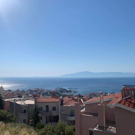 Апартаменты Breathtaking Sea View Кавала Экстерьер фото