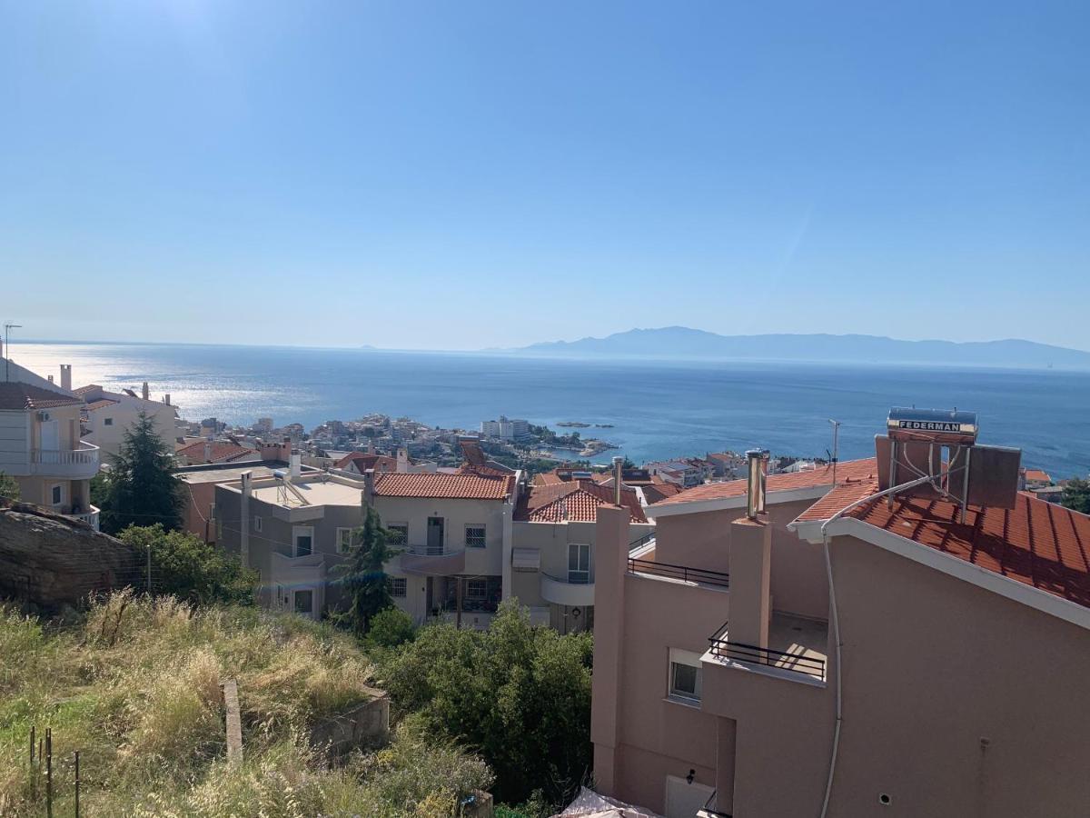 Апартаменты Breathtaking Sea View Кавала Экстерьер фото