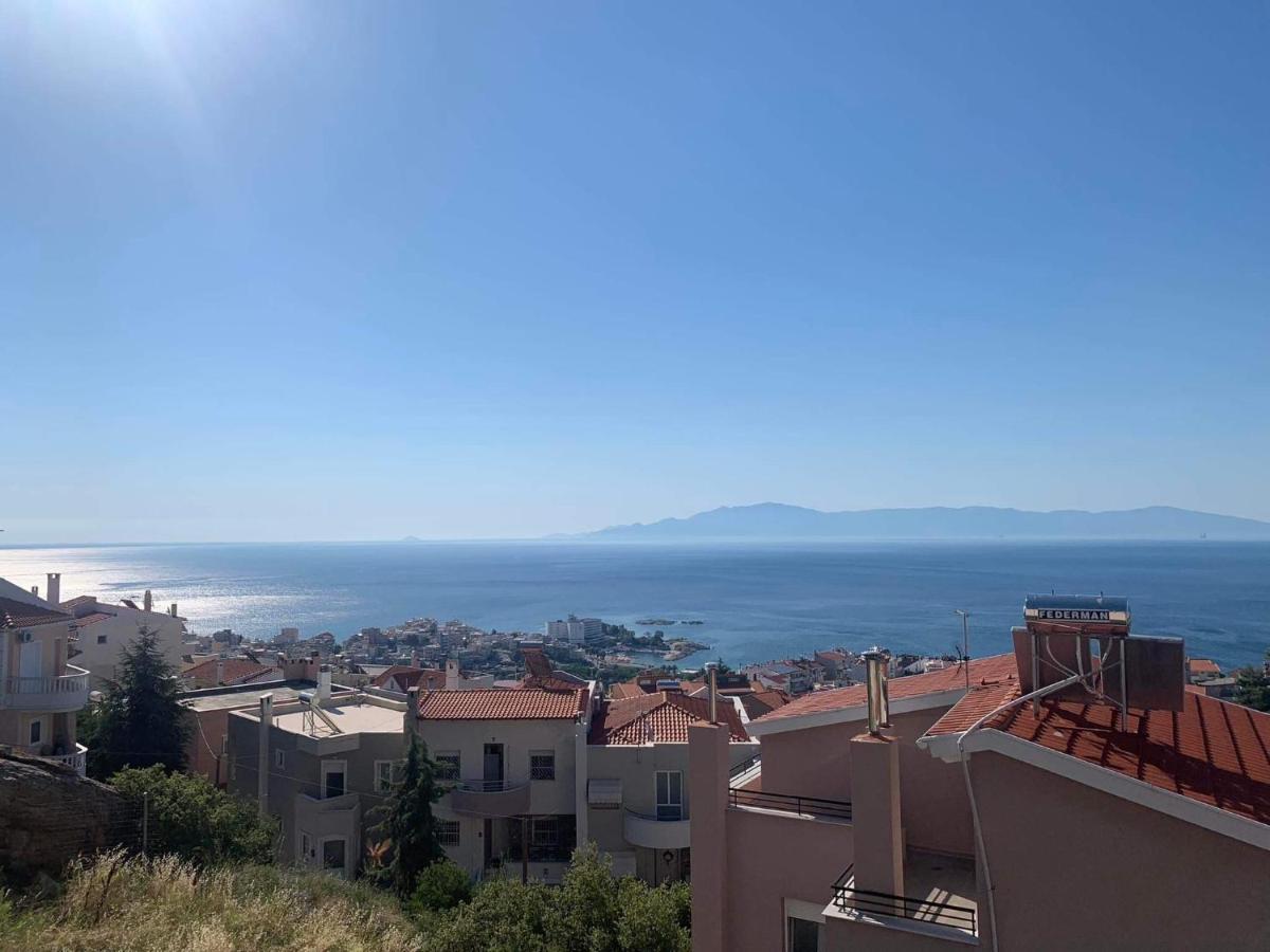 Апартаменты Breathtaking Sea View Кавала Экстерьер фото